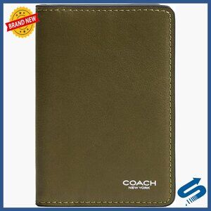 Men's Leather Card Wallet with 3 Slots and Multiple Pockets